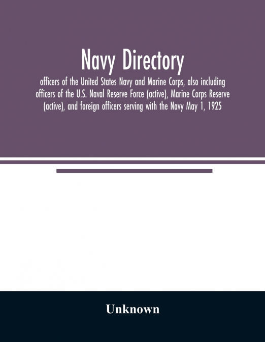 Navy directory