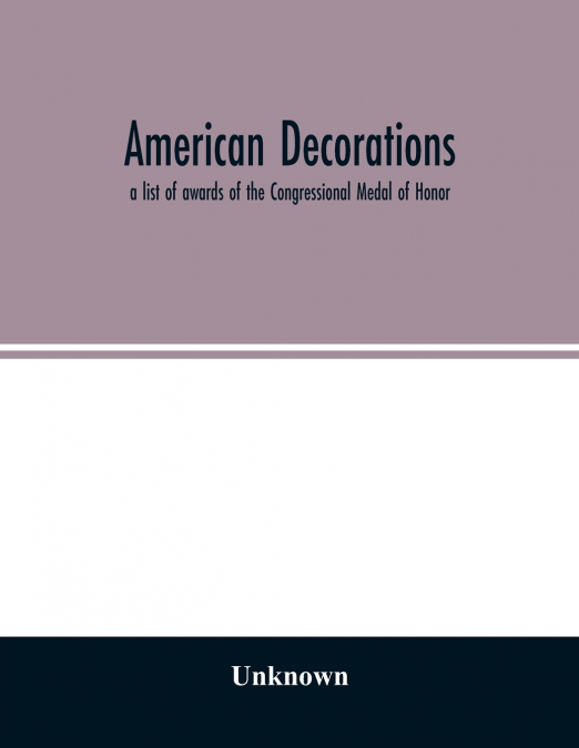 American decorations
