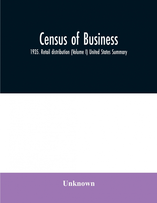 Census of business