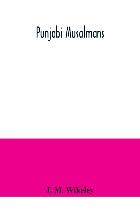 Punjabi Musalmans