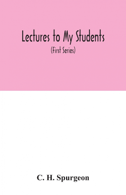 Lectures to my students