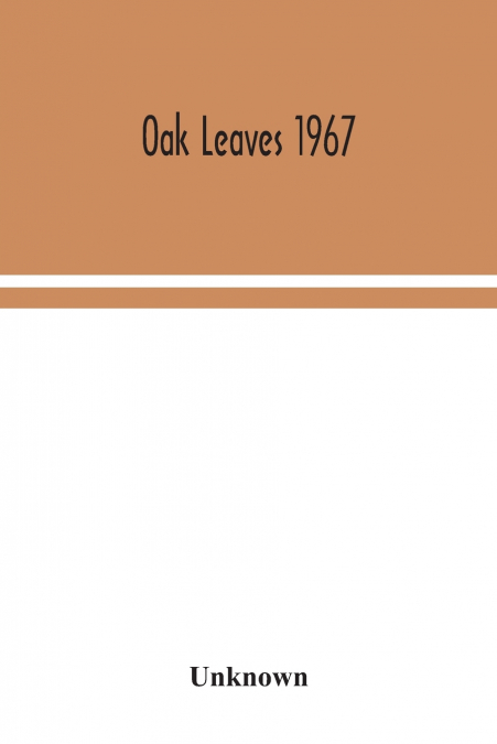 Oak leaves 1967