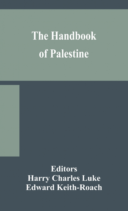 The Handbook Of Palestine