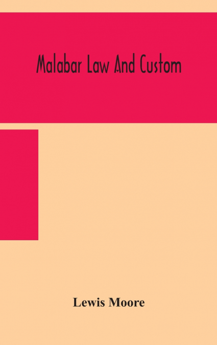 Malabar Law And Custom