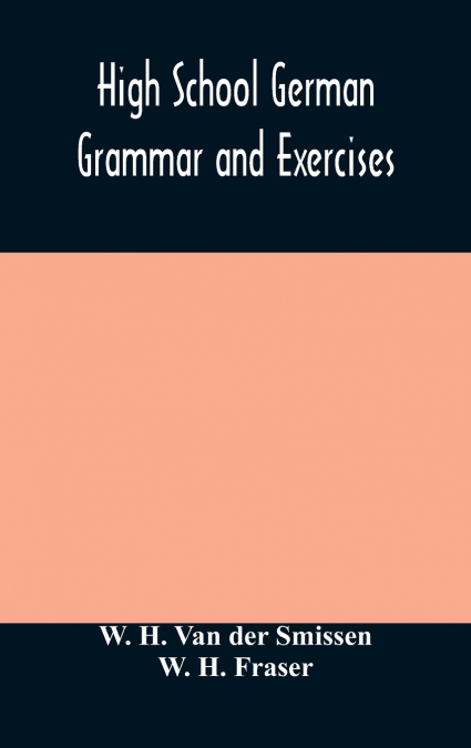 High School German Grammar And Exercises