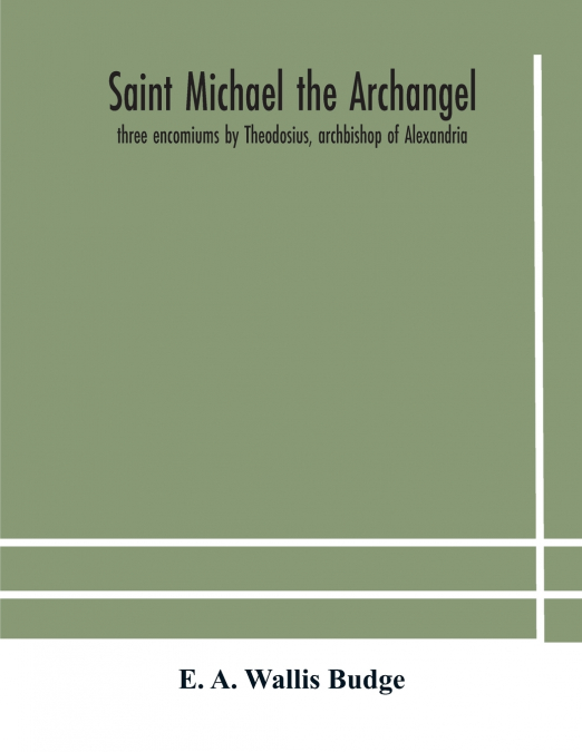 Saint Michael the archangel