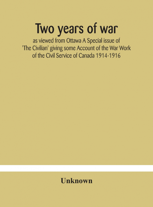 Two Years Of War