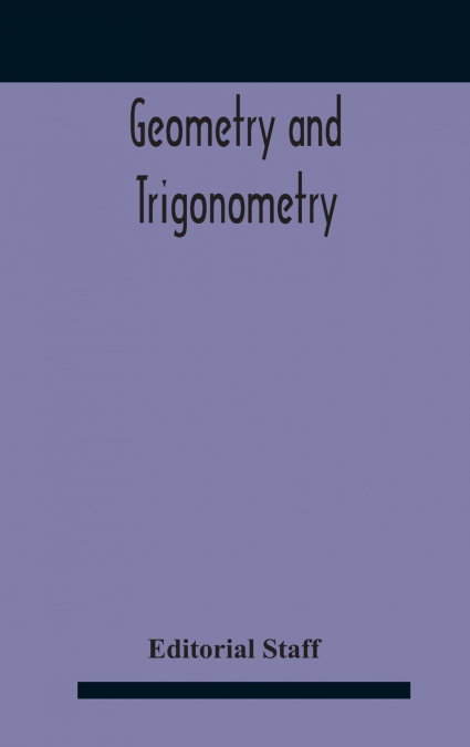 Geometry And Trigonometry