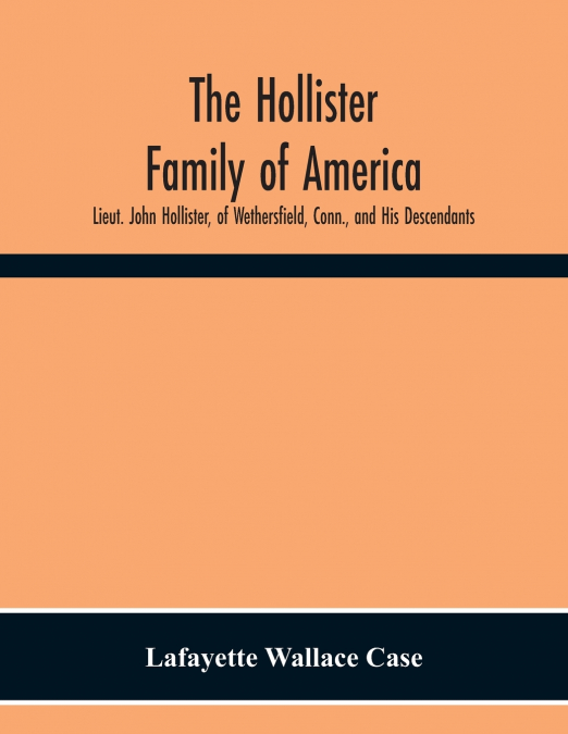 The Hollister Family Of America