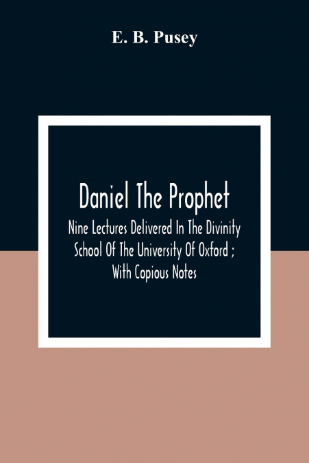 Daniel The Prophet