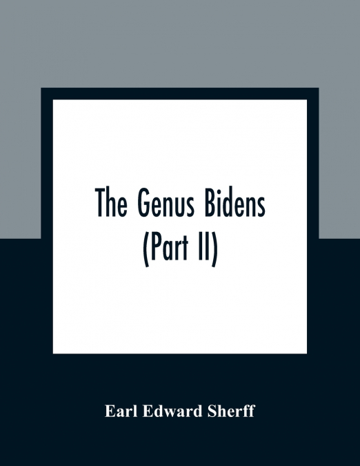 The Genus Bidens (Part II)