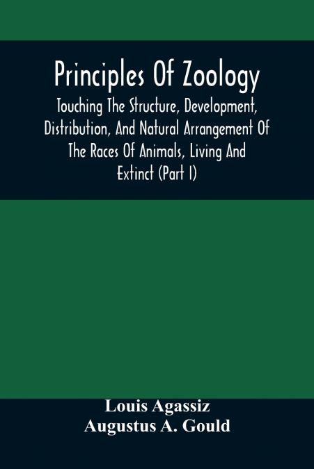 Principles Of Zoology