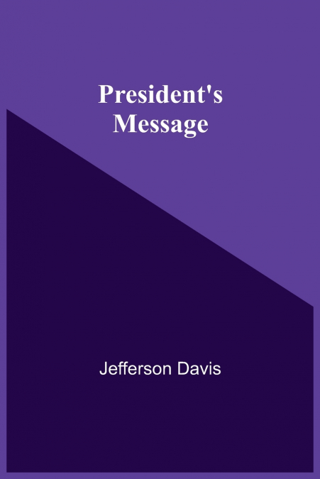 President’S Message