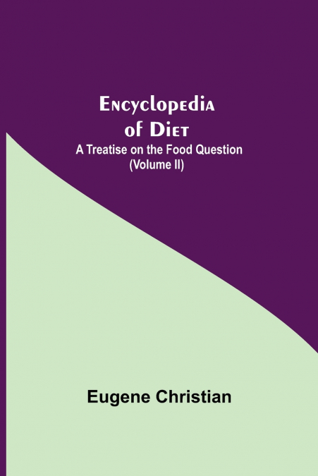 Encyclopedia Of Diet