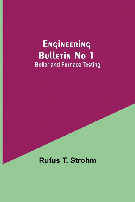 Engineering Bulletin No 1