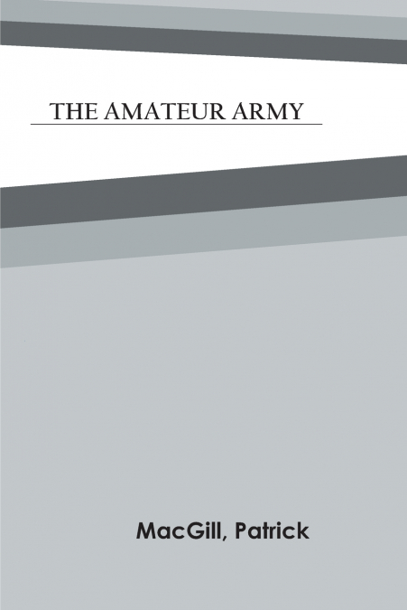 The Amateur Army