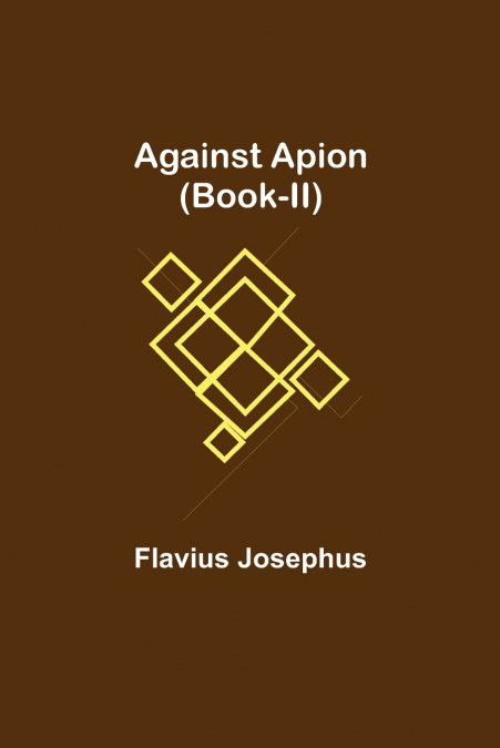 Against Apion (Book-II)