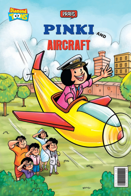 Pinki and aircraft