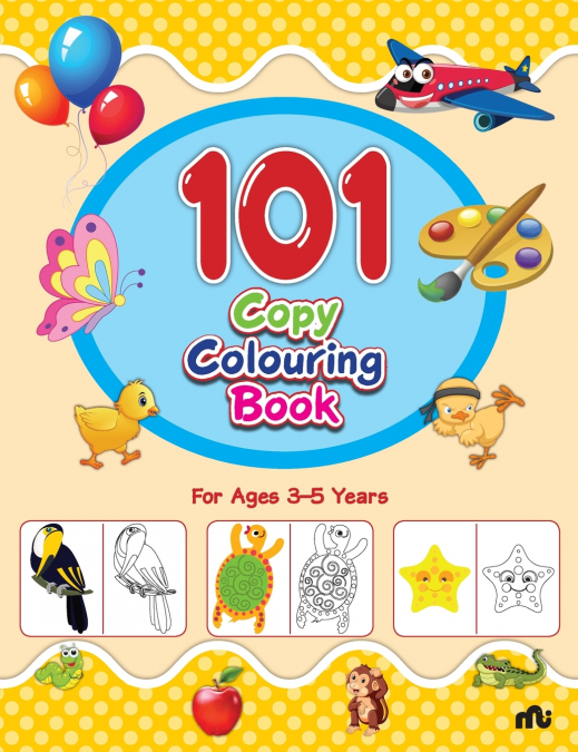 101 Copy Colouring Book