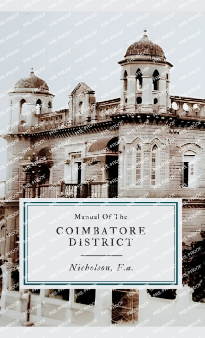 Manual of The COIMBATORE DISTRICT