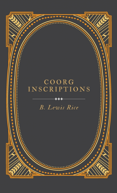 COORG INSCRIPTIONS