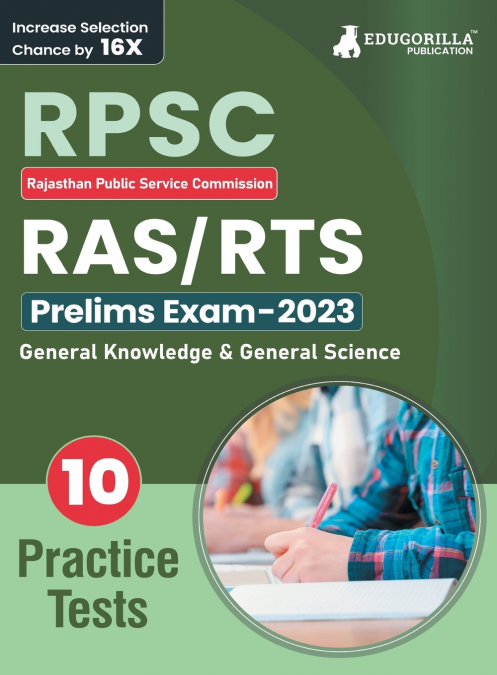 RPSC RAS/RTS - Prelims Exam Prep Book (English Edition) 2023 | Rajasthan Public Service Commission | 10 Full Practice Tests with Free Access To Online Tests