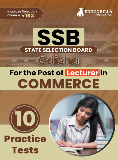 SSB Odisha Lecturer Commerce Exam Book 2023 (English Edition) | State Selection Board | 10 Practice Tests (1000 Solved MCQs) with Free Access To Online Tests