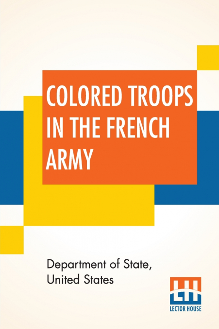 Colored Troops In The French Army