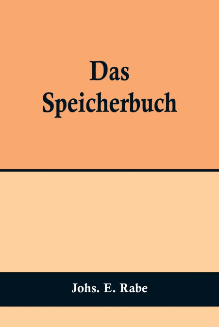 Das Speicherbuch