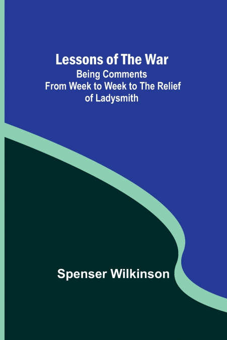 Lessons of the War