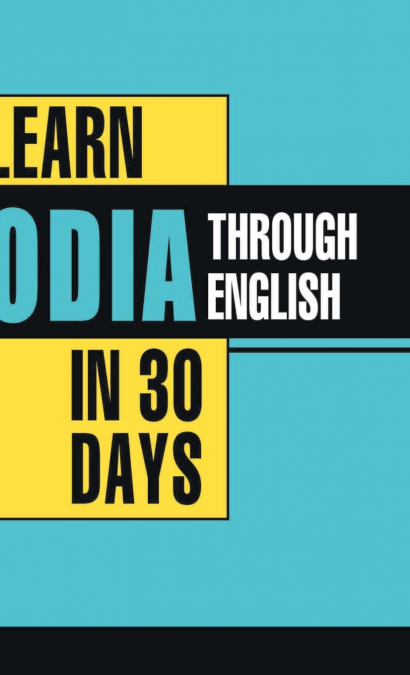 Learn Oriya Through English In 30 Days