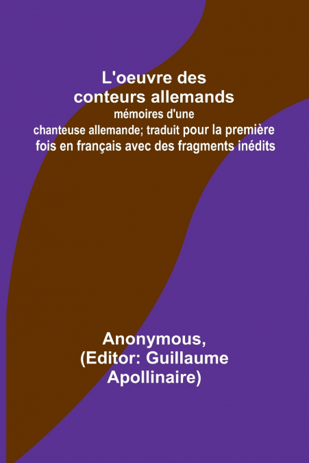 L’oeuvre des conteurs allemands