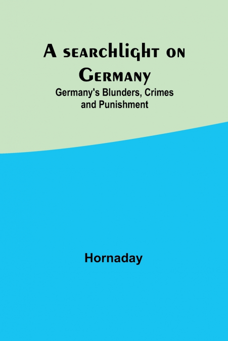 A searchlight on Germany