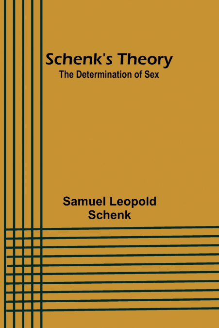 Schenk’s Theory
