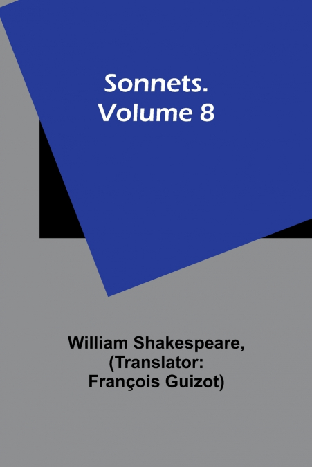 Sonnets. Volume 8