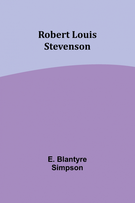 Robert Louis Stevenson