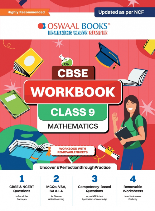Oswaal CBSE Workbook for Class 9 Mathematics | Updated as per NCF | For 2024