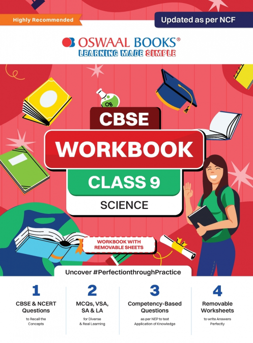 Oswaal CBSE Workbook for Class 9 Science | Updated as per NCF | For 2024