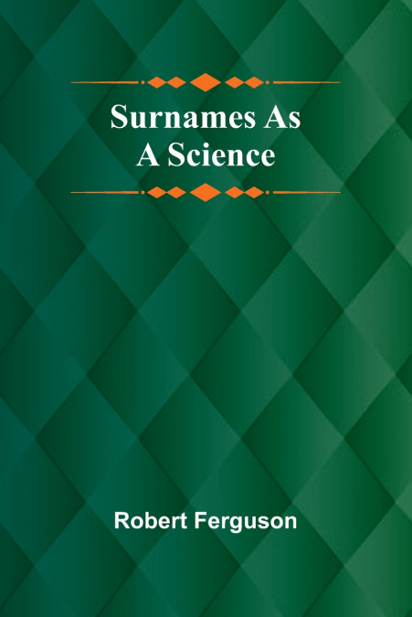 Surnames as a Science