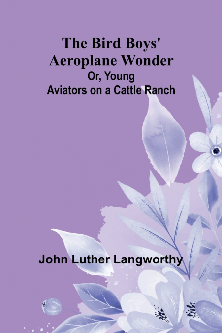 The Bird Boys’ Aeroplane Wonder; Or, Young Aviators on a Cattle Ranch