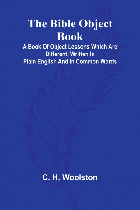 The Bible object book