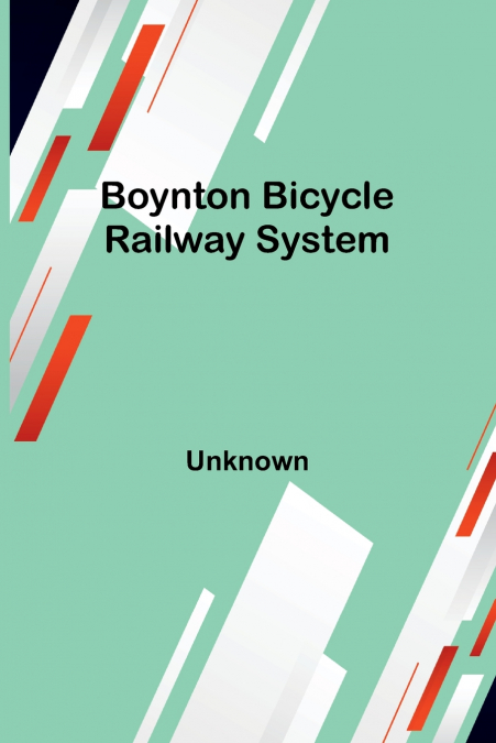 Boynton bicycle railway system