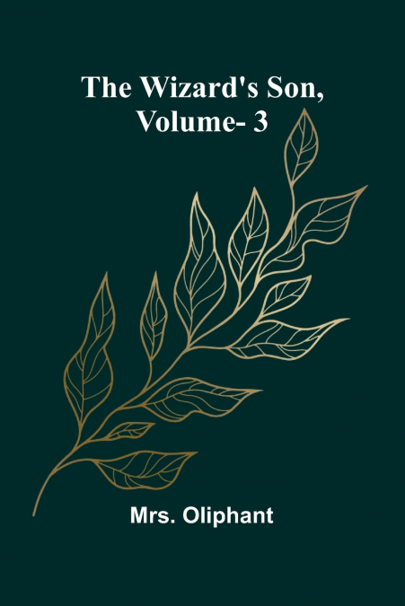 The Wizard’S Son, Vol. 3