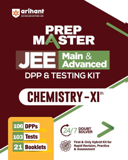 PREP MASTER JEE Main & Advanced DPP & Testing Kit Chemistry - XIth