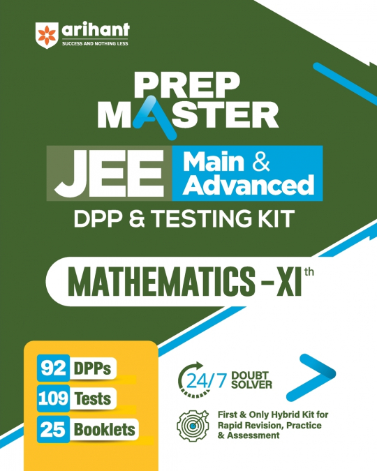 PREP Master JEE Main & Advanced DPP & Testing Kit Mathematics-XIth