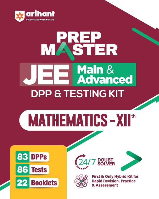 PREP MASTER JEE Main & Advanced DPP & Testing Kit Mathematics - XIIth