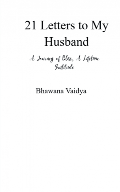 21 Letters to My Husband