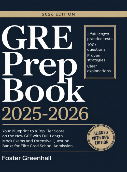 GRE Prep Book 2025-2026