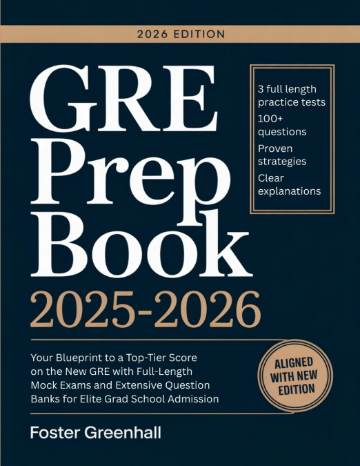 GRE Prep Book 2025-2026