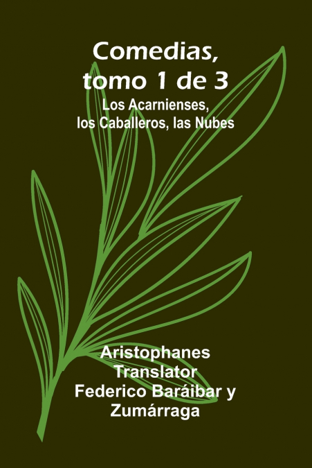 Comedias, Tomo 1 De 3